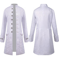2025 New Spanish Medieval Costumes, Solid Color Performance Dress, Europe and USA Prom Play Halloween Costumes Jacquard Jacket