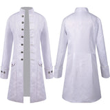 2025 New Spanish Medieval Costumes, Solid Color Performance Dress, Europe and USA Prom Play Halloween Costumes Jacquard Jacket