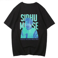 Legend Sidhu Moosewala T-Shirt RIP Moose Wala Fans Short Sleeve Tshirt Cotton Summer Casual Soft  Men/Women T Shirts Casual