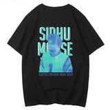 Legend Sidhu Moosewala T-Shirt RIP Moose Wala Fans Short Sleeve Tshirt Cotton Summer Casual Soft  Men/Women T Shirts Casual