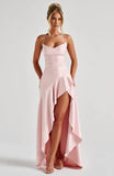 Elegant Slim Bodycon Party Dress Women 2025 Summer Sexy Spaghetti Strap Sleeveless Maxi Long Dress Casual