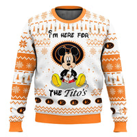 Mickey Mouse Anime Ugly New Year Christmas Gift Merry Christmas New Year's Eve New Men's and Women's Hoodies Sportswear