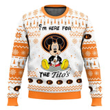 Mickey Mouse Anime Ugly New Year Christmas Gift Merry Christmas New Year's Eve New Men's and Women's Hoodies Sportswear