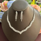 Nightclub Party Luxurious Rhinestone Necklace New Fashion Women Sexy Personality Exaggerate Shiny Necklace Jewelry