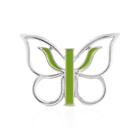 Hanreshe Classic Butterfly Psi Psychology Brooch Pins Medical Enamel Lapel Badge Jewelry Gift for Psychiatrist Doctor Nurse