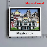 Fridge magnet Mexico Cancun Tourist Souvenirs Los cabos Margaritaville Chichen Itza Magnetic Refrigerator Stickers Home