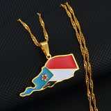 Anniyo South Yemen Pendant Necklaces Jewelry #208021