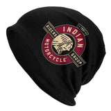Indians Motorcycle Warm Knitted Cap Fashion Bonnet Hat Autumn Winter Outdoor Beanies Hats for Unisex Adult