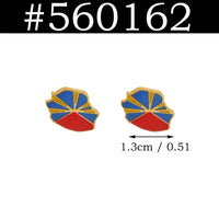 Anniyo Guadeloupe Reunion Island Martinique French Guiana Antigua Map Earrings for Women Girls Stainless Steel Jewelry #533962