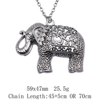 Birthday Gifts Necklace 45Cm Or 70Cm Long Chain Elephant Neck Decoration Choker Neck