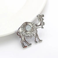 Lucky Eye Blue Turkish Evil Eye Refrigerator Sticker Alloy Camel Magnet Refrigerator Sticker for Women Men Fashion Jewelry