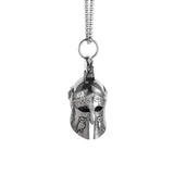 Vintage Design Viking Warrior Bell Pendant Motorcycle Wind Nordic Odin Guardian Bell Necklace Gift Jewelry Accessories Wholesale