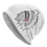 Indians Motorcycle Warm Knitted Cap Fashion Bonnet Hat Autumn Winter Outdoor Beanies Hats for Unisex Adult