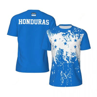 Honduras Flag T Shirt For Men 3D Printed Football Tshirt Tops Summer Sports Fitness Short Sleeves Street Round Neck Tee Shirts