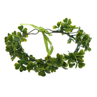 Gift Costume Cosplay Fairy Flower Leaf Headbands Photoshoot Simulated Elven Princess Tiara Black Flower Antler Crown Wedding