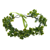 Gift Costume Cosplay Fairy Flower Leaf Headbands Photoshoot Simulated Elven Princess Tiara Black Flower Antler Crown Wedding