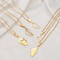 2025 New Arrivals Corsica Flag Pendant Necklaces Stainless Steel for Women Girls Sardinia Ethnic Jewelry #518762
