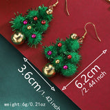 New Fashion Soldier King Pendant Earrings for Women Cute Animal Koala Rhinestone Bells Drop Earring New Year Holiday Jewelry