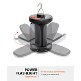Rechargeable LED Camping Lantern With folding LED floodlight Portable Tent Light With 3 Light Modes For Camping, Hiking, Fishing