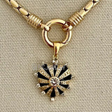 10pcs Stainless Steel Snake Chain Choker Heart Charm Pendant  Spring Lock Clasp Statement Necklace Women Halloween Y2k Jewelry