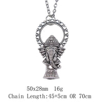 Birthday Gifts Necklace 45Cm Or 70Cm Long Chain Elephant Neck Decoration Choker Neck