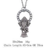 Birthday Gifts Necklace 45Cm Or 70Cm Long Chain Elephant Neck Decoration Choker Neck