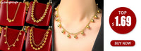 GANPUP 316l Stainless Steel Metal Heavy Thick Chain Necklace Charm Fashion Neck Chain Waterproof Gold Color Jewelry For Women