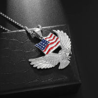 Ancient Egyptian Goddess Spread Wings Pendant Necklace Women Fashion Hip Hop Punk Amulet Jewelry Gift