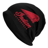 Indians Motorcycle Warm Knitted Cap Fashion Bonnet Hat Autumn Winter Outdoor Beanies Hats for Unisex Adult