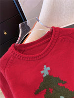 YuooMuoo Christmas Sweaters for Women 2025 New Autumn Winter Long Sleeve Christmas Tree Knitted Pullover Tops Korean Lady Shirts