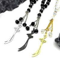 Zulfiqar Imam Ali Swords Car Keyholder Stainless Steel 33 Prayer Beads Muslim Arabic Sword Saudi Keychain Ramadan Jewelry Gifts