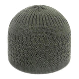 1pc Men's Casual Knitted Muslim Women Prayer Hats Winter Warm Beanies Cap Islamic Ramadan