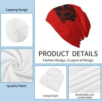 Indians Motorcycle Warm Knitted Cap Fashion Bonnet Hat Autumn Winter Outdoor Beanies Hats for Unisex Adult