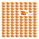 Spain Flag Lapel Pin -Country Flag Patriotic Brooch Bulk Pack of Pins for Hat, Tie, Clothes, Backpack