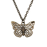 Long Necklace Christmas Decorations Necklace On The Neck 43Cm Chain Accessories For Bracelets Insect Dragonfly Butterfly Bee