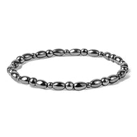 1/2/4/6Pcs Hematite Ankle Bracelet Colorful Elastic Anklet Bohemian Summer Beach Clothing Accessories Energy Hematite Jewelry
