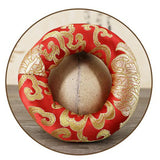 Silk Brocade Cushion Pillow For Yoga Tibetan Singing Bowl Mat Meditation Ring Cushion Buddhism Products Sound Bowl Pads Home