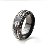 2024 NEW Men's 316L stainless-steel rings retro Odin Viking rune for teen RING Amulet fashion Jewelry Gift Valentine's day Gift