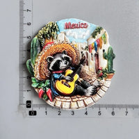 Fridge magnet Mexico Cancun Tourist Souvenirs Los cabos Margaritaville Chichen Itza Magnetic Refrigerator Stickers Home