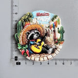 Fridge magnet Mexico Cancun Tourist Souvenirs Los cabos Margaritaville Chichen Itza Magnetic Refrigerator Stickers Home