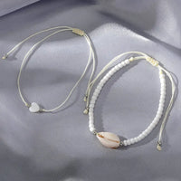 Bohemia Natural Shell Anklets for Women Foot Jewelry Summer Beach Barefoot Bracelet Ankle on Leg Chian Ankle Strap Accessories
