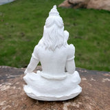 Sandstone Shiva Statue Yoga Figurine Zen Meditation Buddha Decor India Religion Feng Shui Craft  Home Decoration Accessories