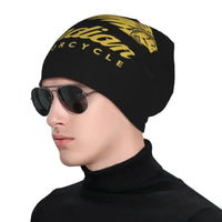 Indians Motorcycle Warm Knitted Cap Fashion Bonnet Hat Autumn Winter Outdoor Beanies Hats for Unisex Adult