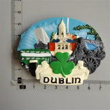 Fridge magnets Andorra Croatia Finland Italy Dresden Prague Norway Santorini France Denmark Ibiza Spain Jerusalem Austria Dublin