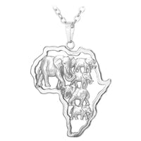 Multiple Countries Map Pendant Necklaces for Woman Man Gold Color IN USA HT ML MU CM PL UAE Africa CZ Map Unisex Jewelry Gift
