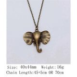 Birthday Gifts Necklace 45Cm Or 70Cm Long Chain Elephant Neck Decoration Choker Neck
