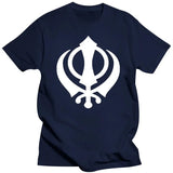 Sikh Symbol T-Shirt Tee Shirt S M L Xl 2Xl 3Xl Cotton Sikhism Religion Casual Print Fashion Tee Shirt