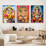 Indian Hindu Goddess Lord Hanuman Poster HD posters Self adhesive waterproof ideal for living room bedroom bar decoration
