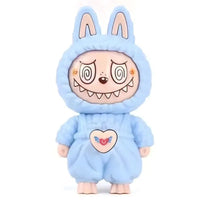 Rab face-changing doll animation keychain, student bag pendant, tabletop ornaments, children's toys, gifts