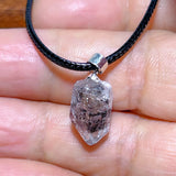 Natural Crystal Herkimer Diamond Pendant Hang Stone Gemstones Mineral Energy Reiki Home Decorations Gift Ore Crystals